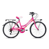 Bici trekking donna 26" GRACE in acciaio 7V – BRERA